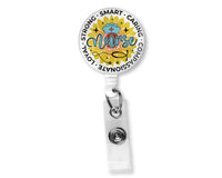 Nurse Traits Badge Reel - Sew Lucky Embroidery