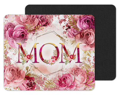 Pink Roses Mom Mouse Pad