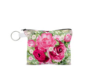 Pink Roses Coin Purse - Sew Lucky Embroidery