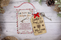 raw maple wood, real metal skeleton key - Sew Lucky Embroidery