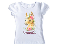 Baby Horse Personalized Short or Long Sleeves Shirt - Sew Lucky Embroidery