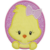 Baby Girl Easter Chick Patch - Sew Lucky Embroidery