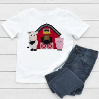 Barn Patch - Sew Lucky Embroidery