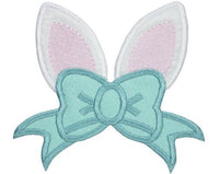 Bunny Ears Easter Patch - Sew Lucky Embroidery