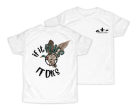 If it Flies it Dies Personalized Short or Long Sleeves Shirt - Sew Lucky Embroidery