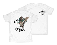 If it Flies it Dies Personalized Short or Long Sleeves Shirt - Sew Lucky Embroidery