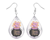 Hocus Pocus Teardrop Earrings