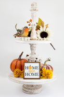 Home Sweet Home Tier Tray Sign - Sew Lucky Embroidery