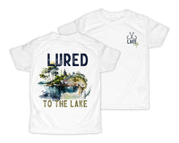 Lured to the Lake Personalized Short or Long Sleeves Shirt - Sew Lucky Embroidery