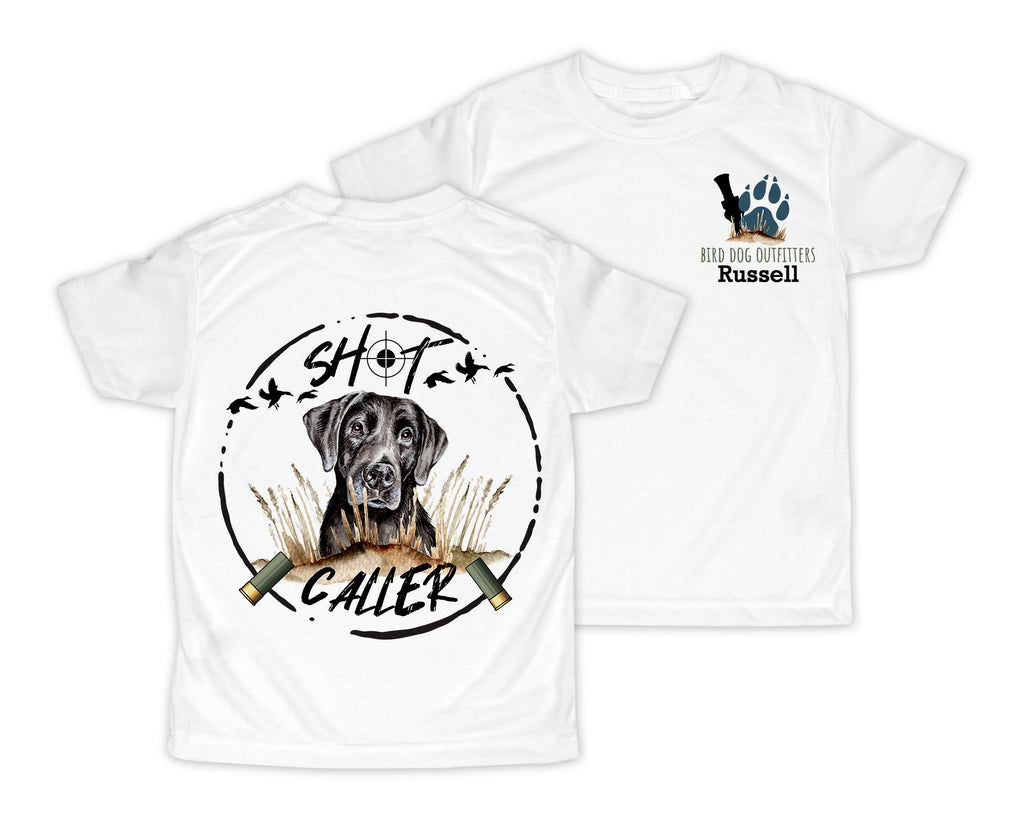 Shot Caller Duck Hunting Personalized Short or Long Sleeves Shirt - Sew Lucky Embroidery