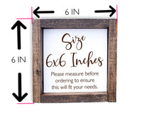 Coffee Farmhouse Tier Tray Signs - Sew Lucky Embroidery