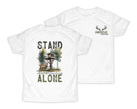 Stand Alone Deer Hunter Personalized Short or Long Sleeves Shirt - Sew Lucky Embroidery