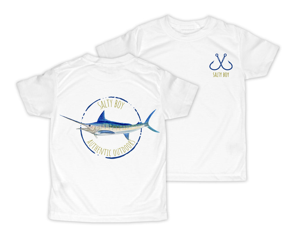 Kids Marlin Shirts — Spot On Fishing Tackle
