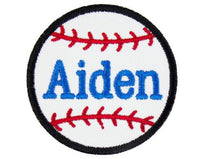 Baseball Personalized Patch - Sew Lucky Embroidery