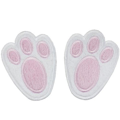 White Bunny Feet Patch