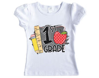 Back to School Chalkboard Shirt - Sew Lucky Embroidery