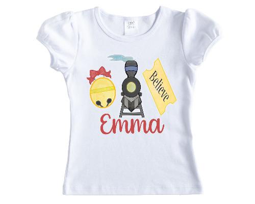 Christmas Train Personalized Printed Shirt