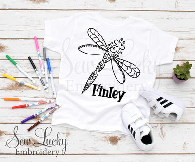 Dragonfly Color Me Shirt