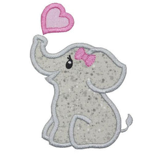 Elephant Patch - Sew Lucky Embroidery