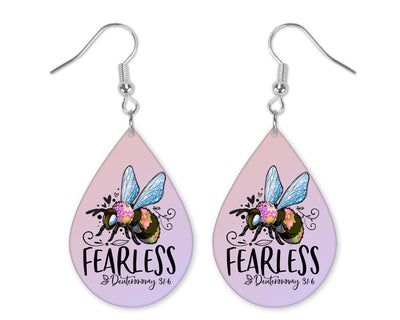 Fearless Teardrop Earrings
