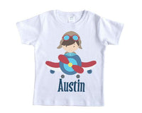 Flying Boy Shirt - Sew Lucky Embroidery