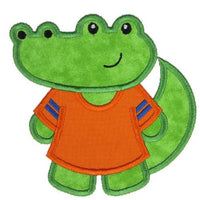 Gator Football Boy Patch - Sew Lucky Embroidery