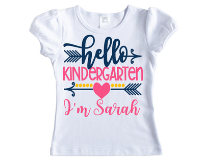 Hello Back to School Personalized Shirt