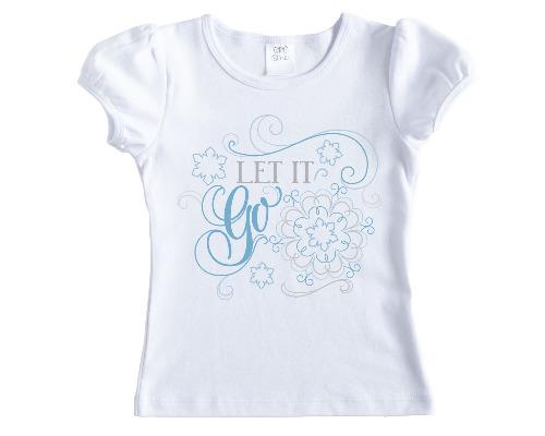 Let It Go Princess Girls Shirt - Sew Lucky Embroidery