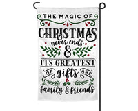 Magic of Christmas Garden Flag