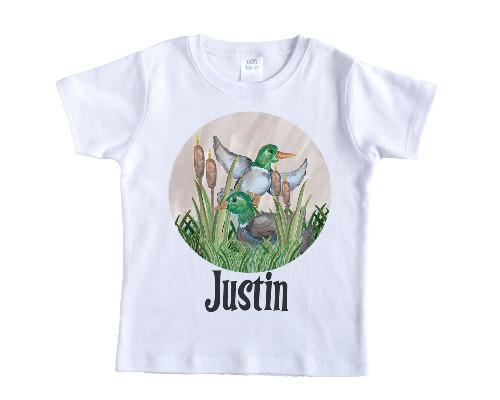 Mallard Ducks Personalized Shirt - Sew Lucky Embroidery