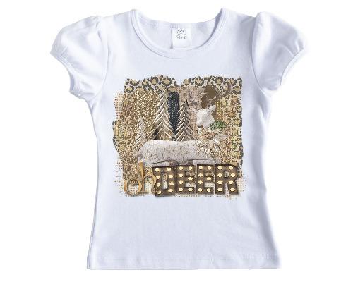 Oh Deer Leopard Print Christmas Shirt - Sew Lucky Embroidery