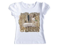 Oh Deer Leopard Print Christmas Shirt - Sew Lucky Embroidery
