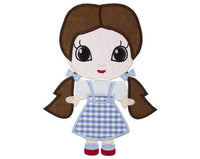 Oz Dorothy Patch - Sew Lucky Embroidery