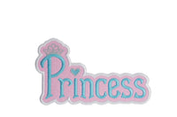 Princess Applique Patch - Sew Lucky Embroidery