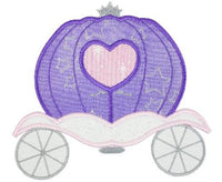 Princess Carriage Patch - Sew Lucky Embroidery
