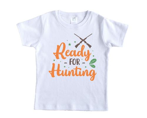 Ready for Hunting Boys Shirt - Sew Lucky Embroidery