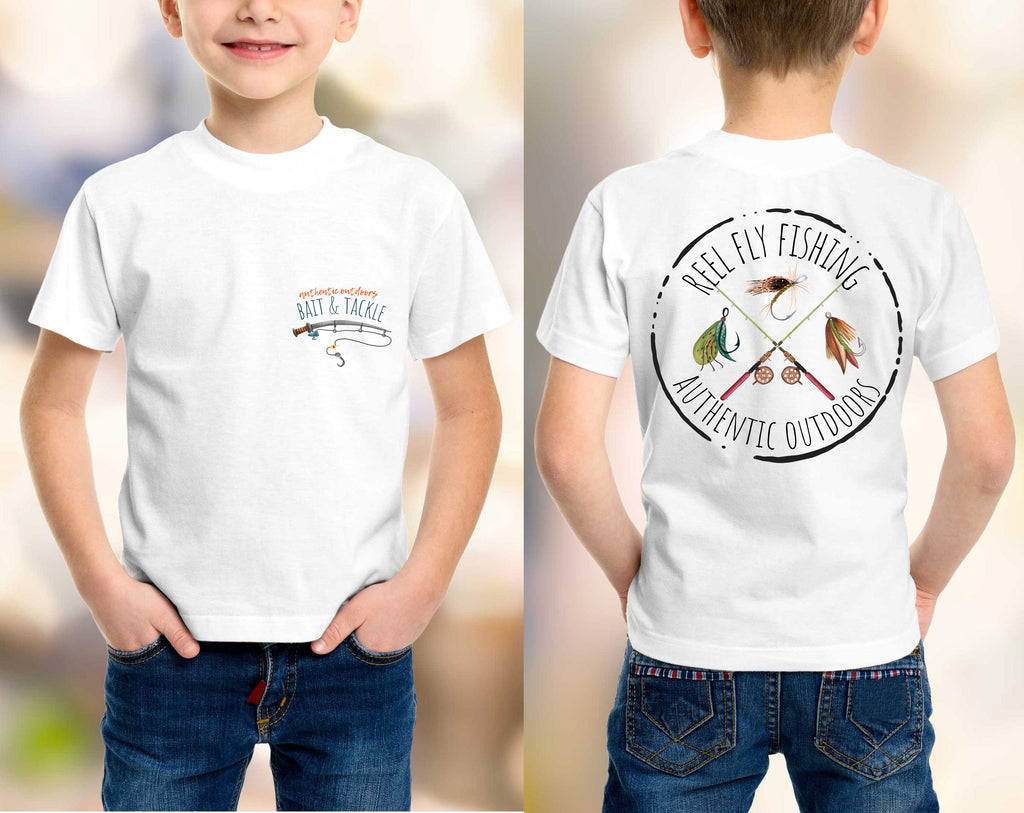 Reel Fly Fishing Shirt - Sew Lucky Embroidery