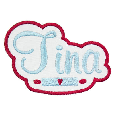 Rolling Pin Name Sew or Iron on Embroidered Patch