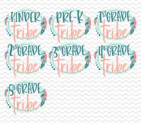 School Tribe Back to School Shirt - Sew Lucky Embroidery