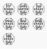 School Tribe with Arrows Back to School Shirt - Sew Lucky Embroidery