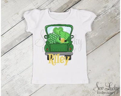 St Patricks Day Truck Personalized Shirt