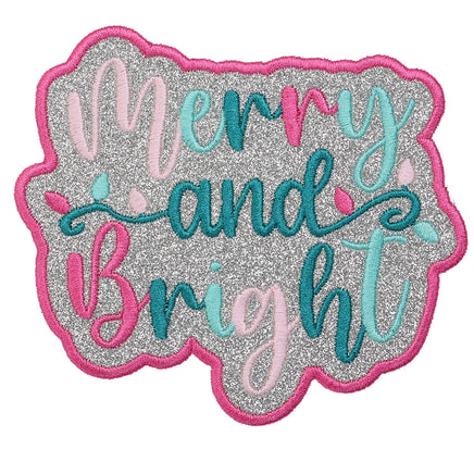 Christmas Santa Bow Coquette Patch