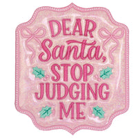 RTS -Dear Santa, Stop Judging Me patch