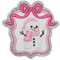 Christmas Snowman Patch