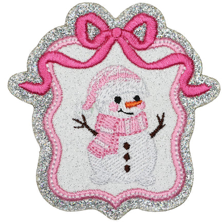 Christmas Snowman Patch
