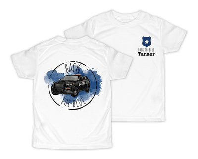 Back the Blue Personalized Shirt