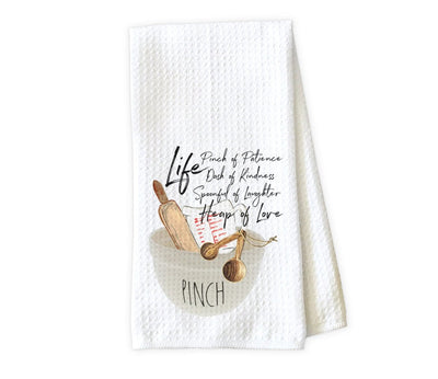 Baking Bowl Waffle Weave Microfiber Kitchen Towel