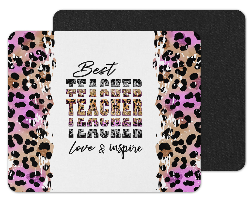 Best Teacher Mouse Pad - Sew Lucky Embroidery