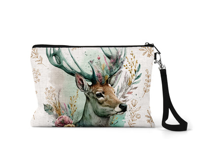 Boho Deer Makeup Bag