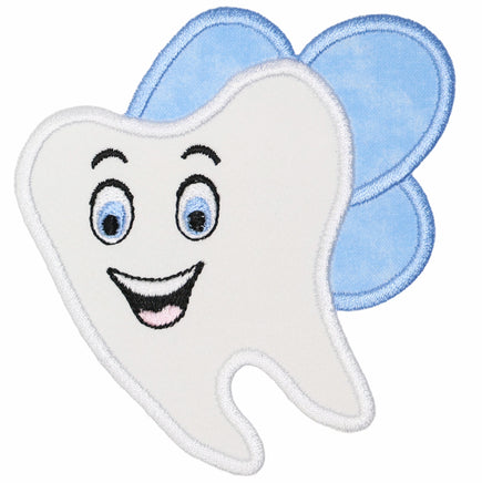 Boy Tooth Fairy Sew on Iron on Patch